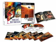 Box contents of Invasion Of The Body Snatchers Limited Edition Hardcase [4K Ultra HD + Blu-ray] (Australian Import)