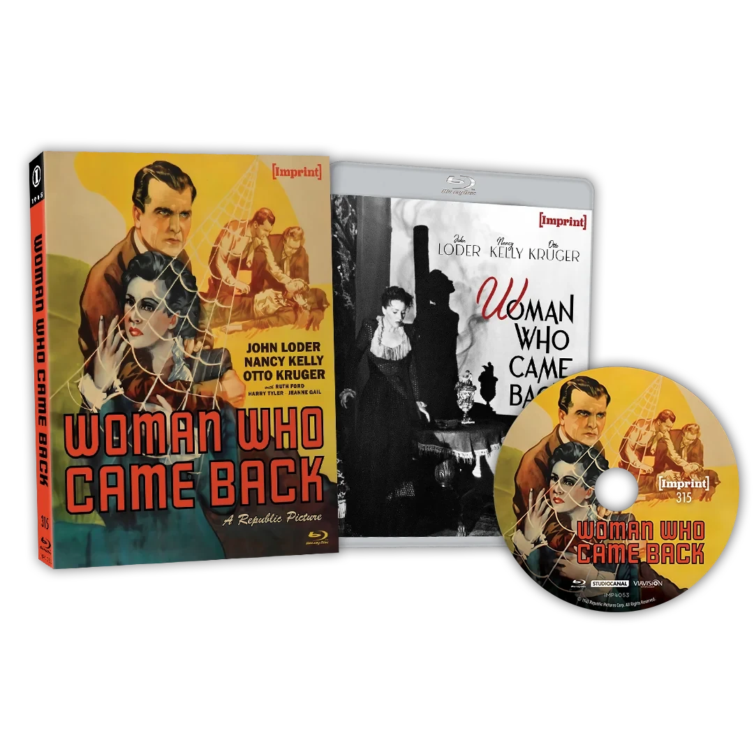 Packshot of Woman Who Came Back (1945) Limited Edition [Blu-ray]