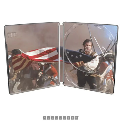Inside case of The Patriot Limited Edition Steelbook (UK Import) [4K Ultra HD + Region B Blu-ray]