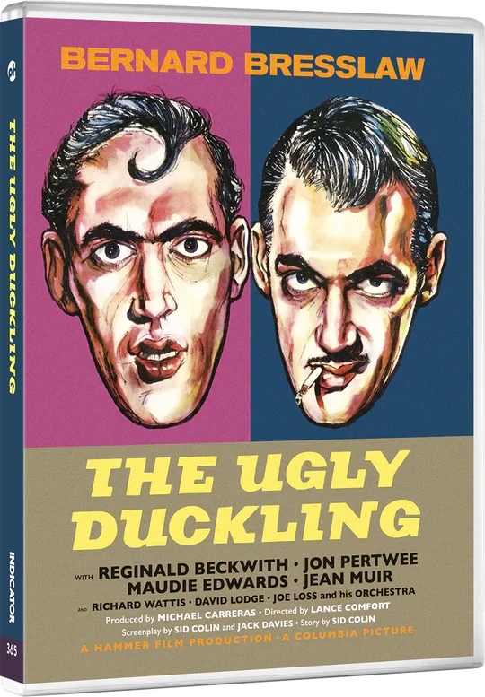 The Ugly Duckling front cover from Hammer Volume Seven: Ships & Giggles Limited Edition (UK Import) [Region B Blu-ray]
