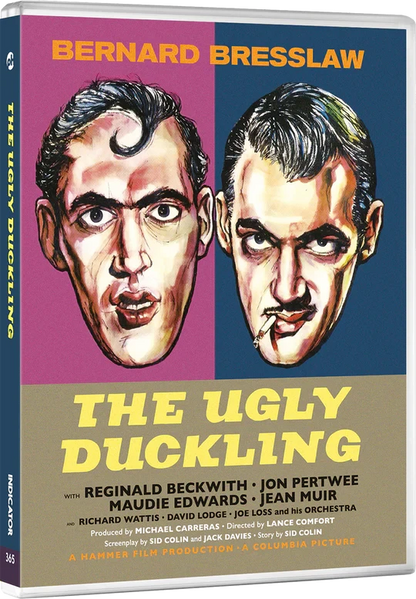 The Ugly Duckling front cover from Hammer Volume Seven: Ships & Giggles Limited Edition (UK Import) [Region B Blu-ray]