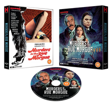 Box contents of Murders in the Rue Morgue (UK Import) [4K Ultra HD]