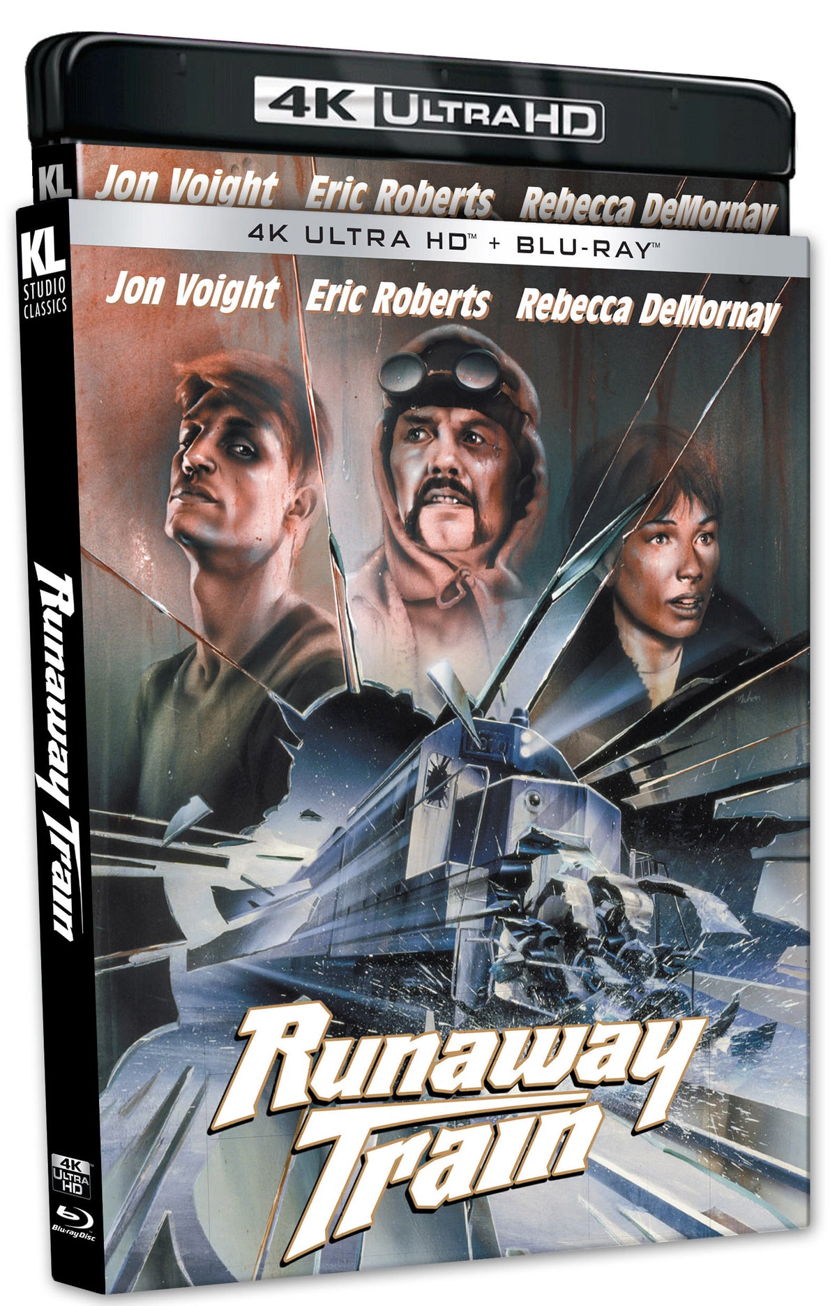 Front cover of Runaway Train [4K Ultra HD + Blu-ray]