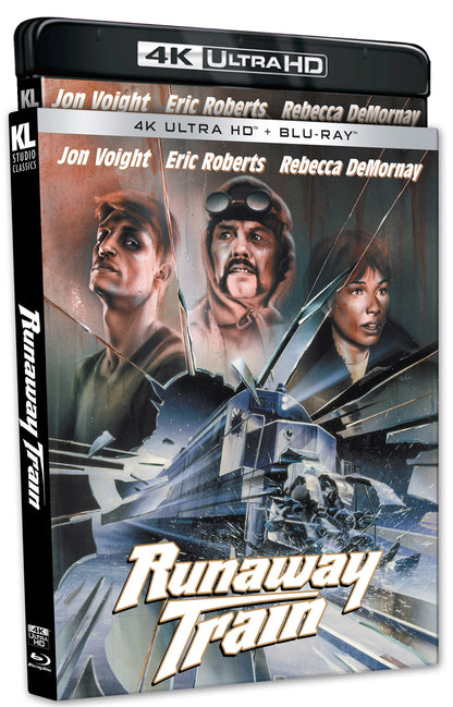 Front cover of Runaway Train [4K Ultra HD + Blu-ray]
