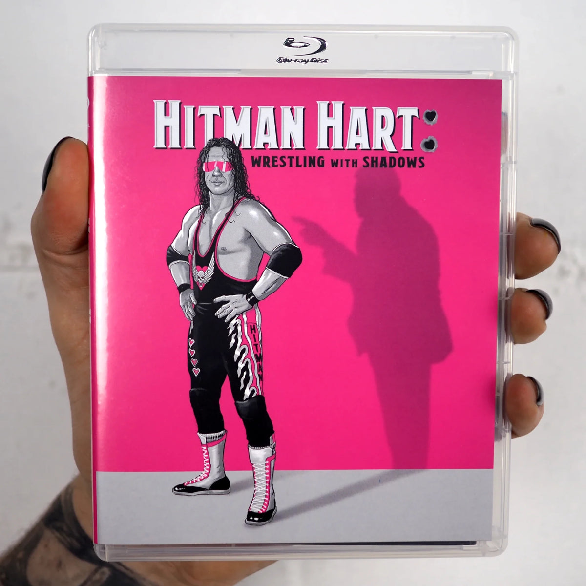 Front cover of Hitman Hart: Wrestling with Shadows [Blu-ray]