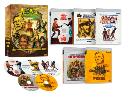 Box contents of Tales of the Wild West: Collection Two (1968 - 1975) Limited Edition Hardbox [Blu-ray] (Australian Import)