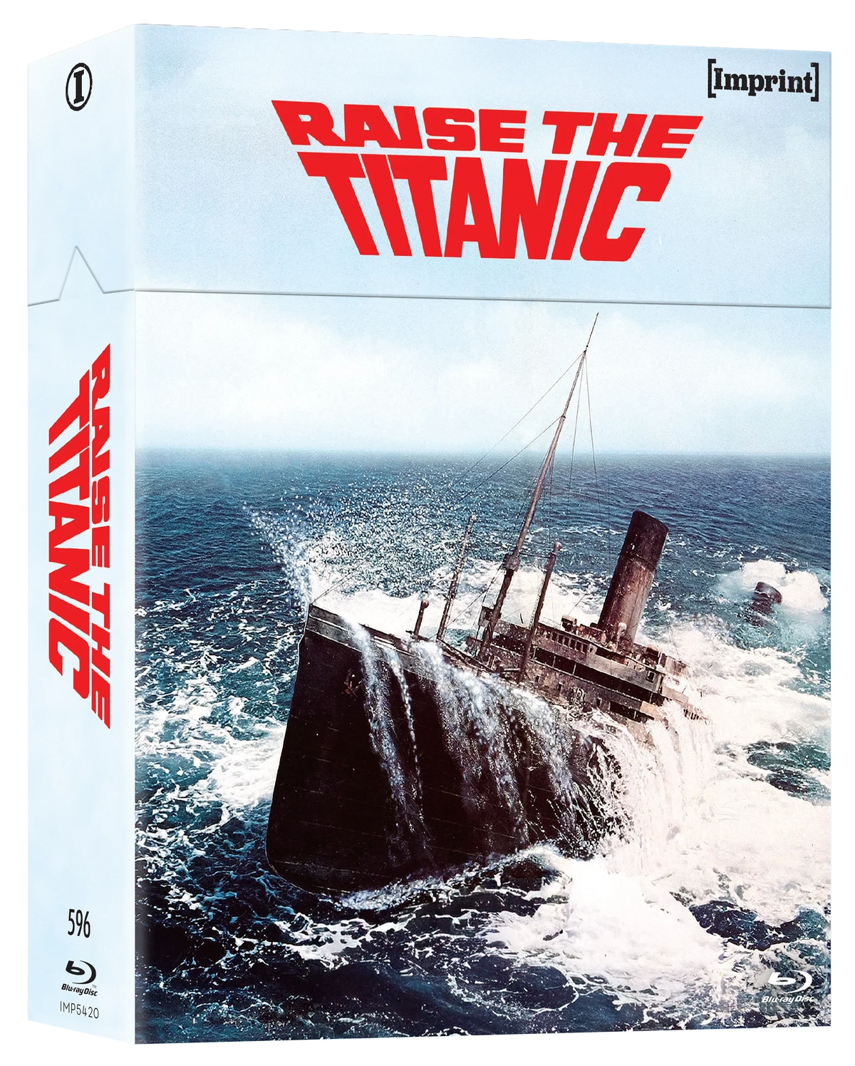Front cover of Raise the Titanic Limited Edition Hardbox [Blu-ray] (Australian Import)
