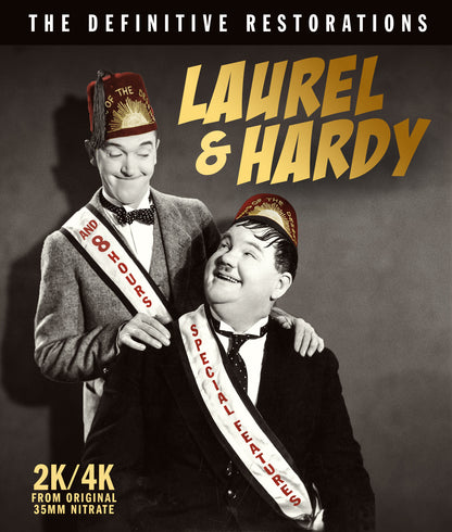 Front cover of Laurel & Hardy: Definitive Restorations (Limited) [Blu-ray]