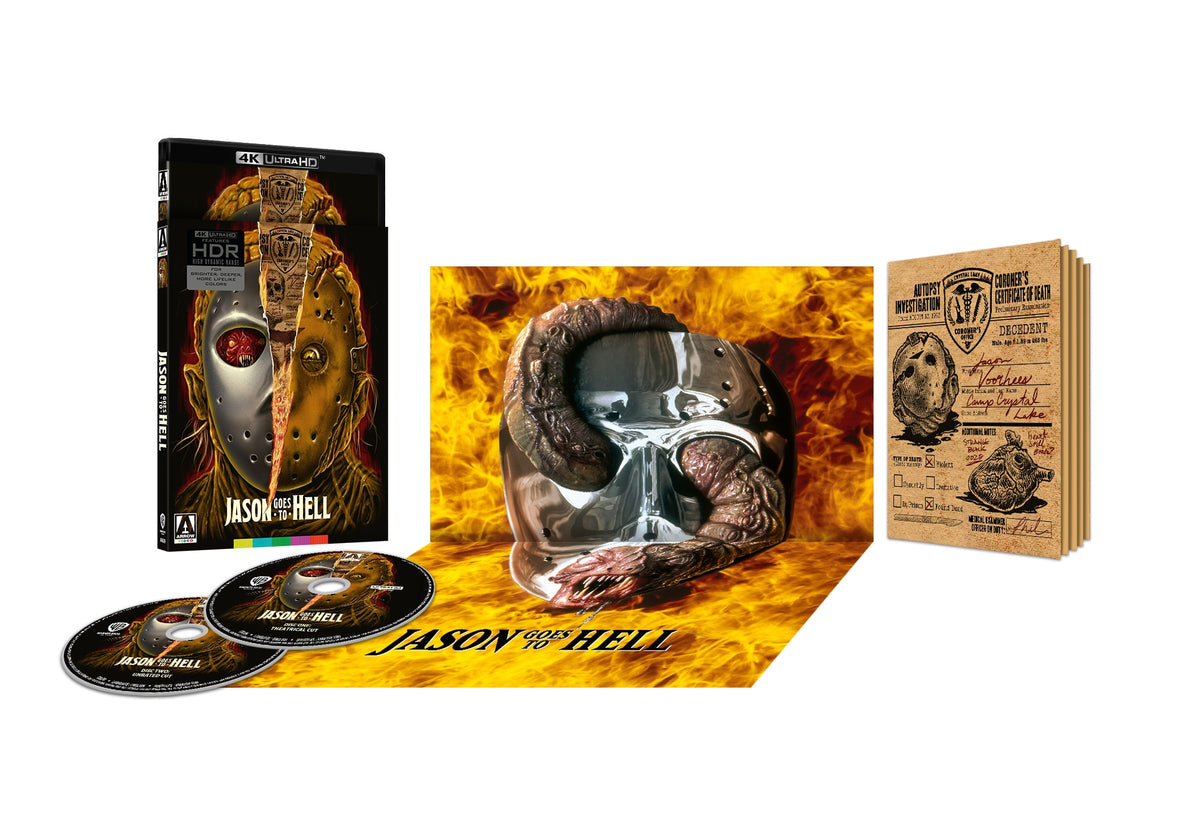 Box contents of Jason Goes To Hell (Limited Edition) [4K Ultra HD]