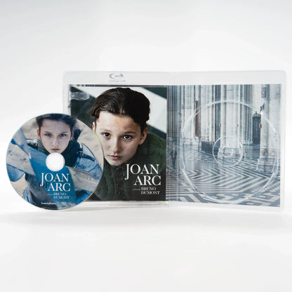 Open case showing disc art of Joan of Arc [Blu-ray]