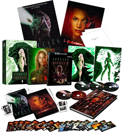 Packshot of Species I + II Limited Edition Mutation Hardbox [4K Ultra HD + Blu-ray]