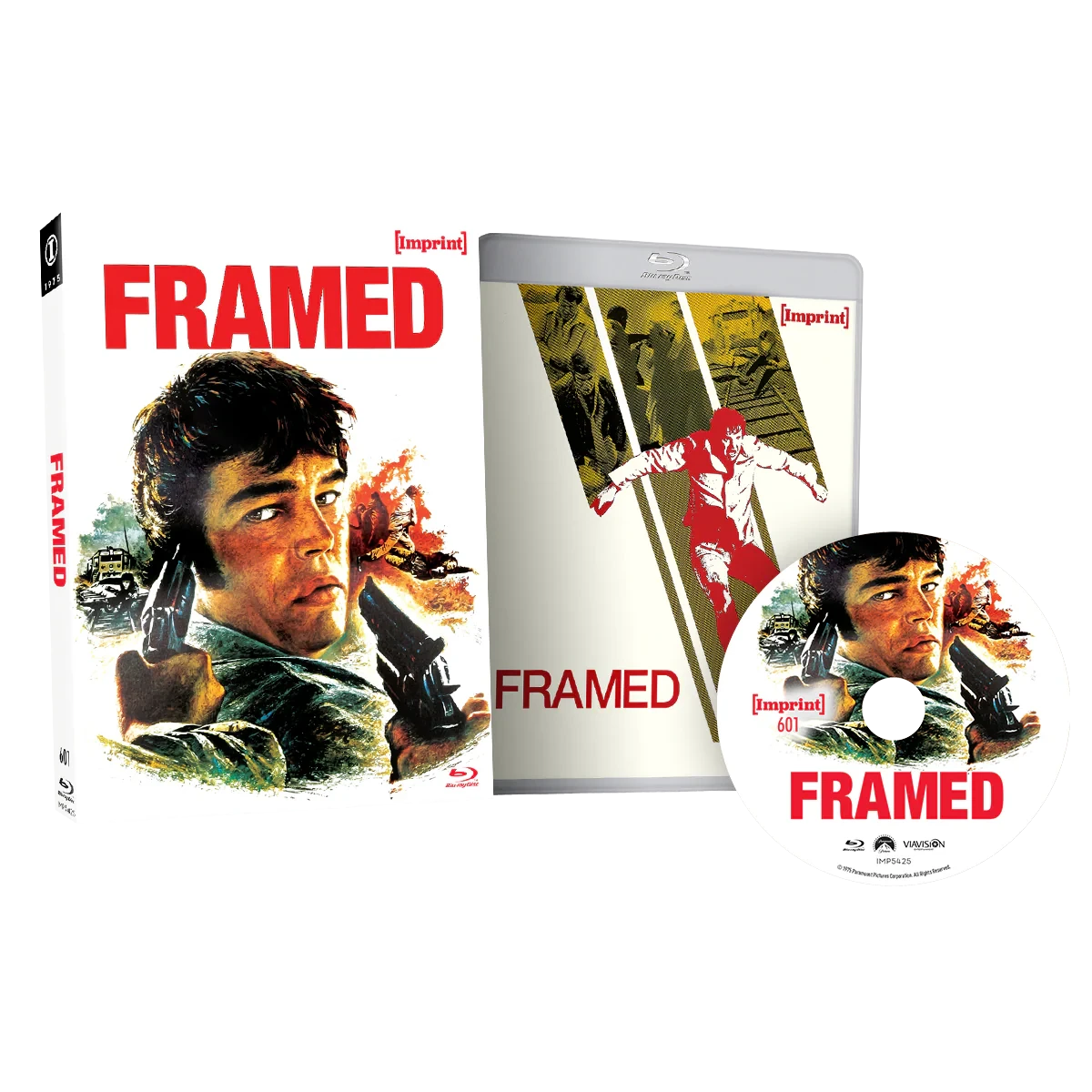 Packshot of Framed (1975) Limited Edition [Blu-ray]