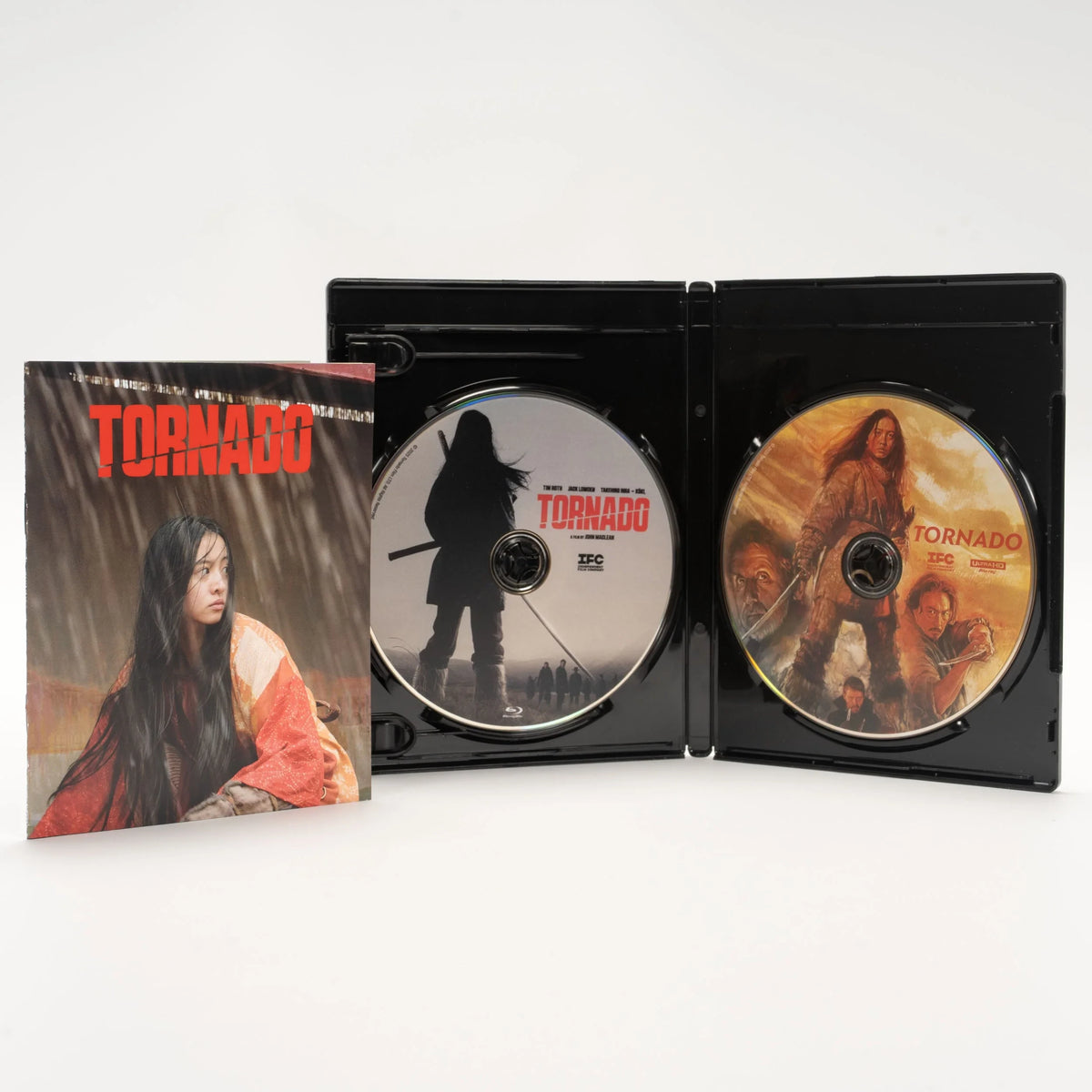 Open case showing disc art of Tornado Limited Edition [4K Ultra HD + Blu-ray]