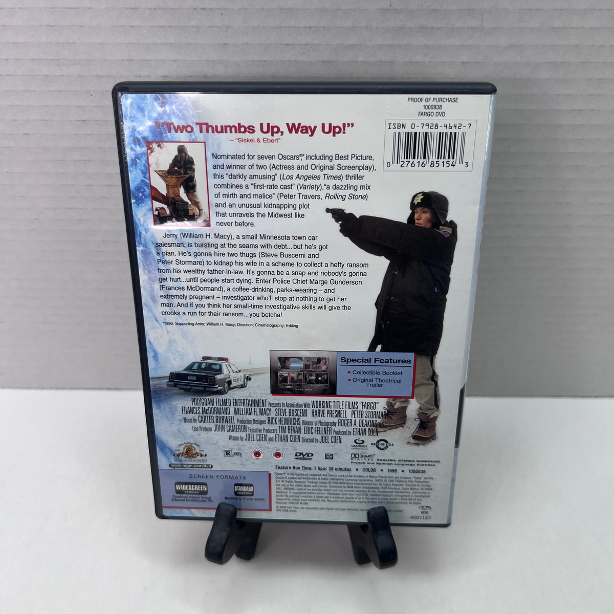 Back cover of Pre-Owned | Fargo [DVD]