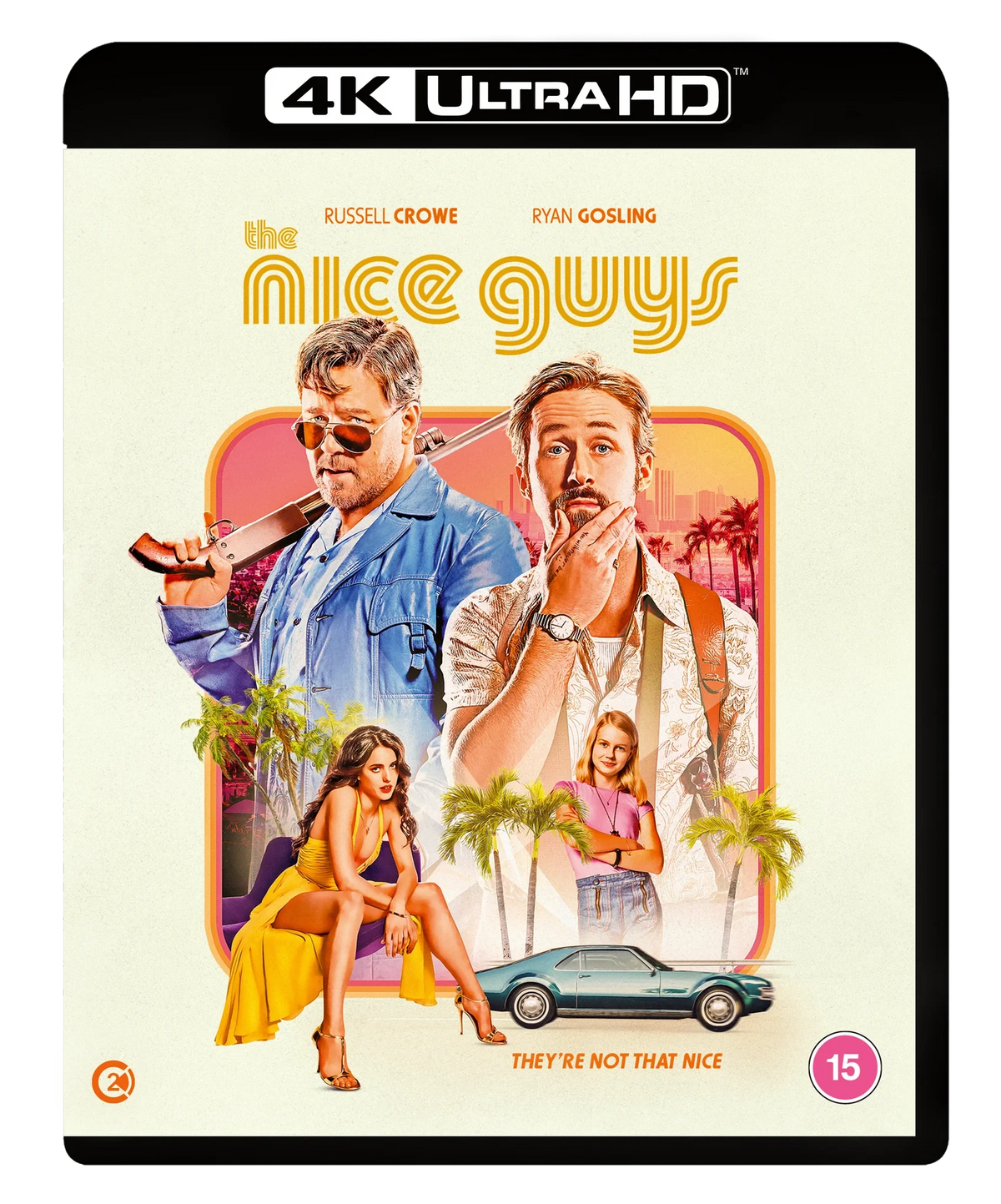 Front case of The Nice Guys Standard Edition (UK Import) [4K Ultra HD]