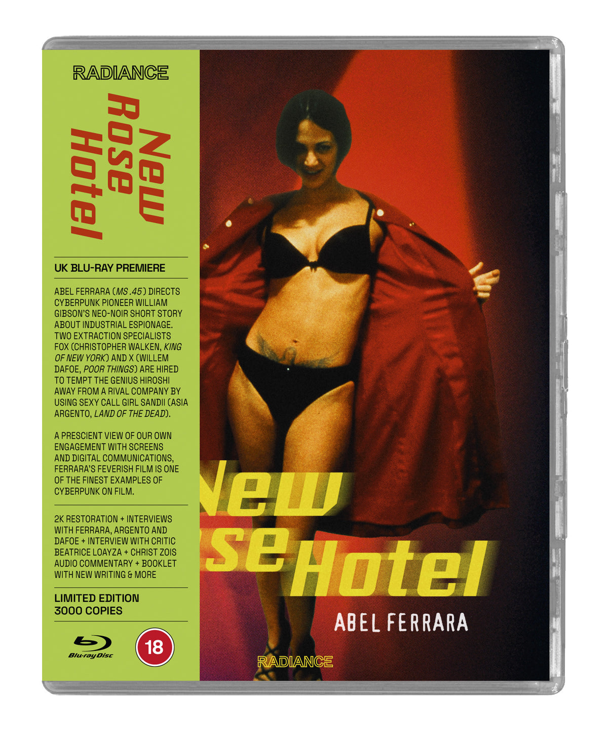 Front cover of New Rose Hotel Limited Edition (UK Import) [Region B Blu-ray]