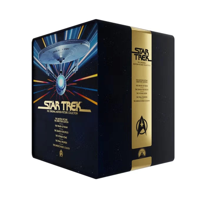 3D Art of Star Trek: Original Motion Picture Steelbook Library Case [4K Ultra HD + Blu-ray] (UK Import)