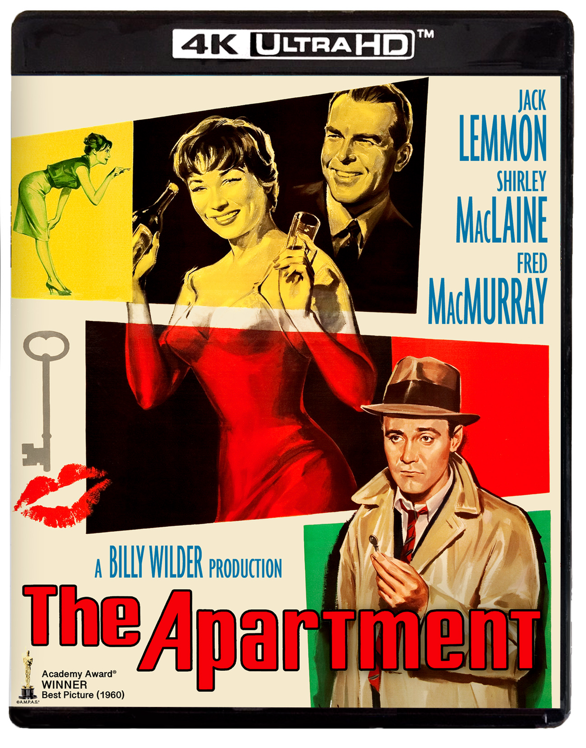 Front cover of The Apartment [4K Ultra HD + Blu-ray]