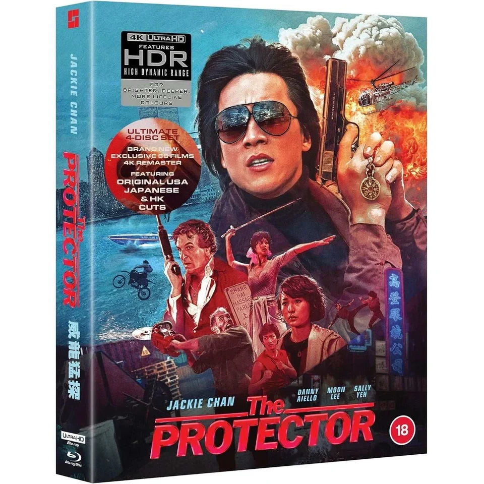 3D art of The Protector Deluxe Limited Edition (UK Import) [4K Ultra HD + Region B Blu-ray]