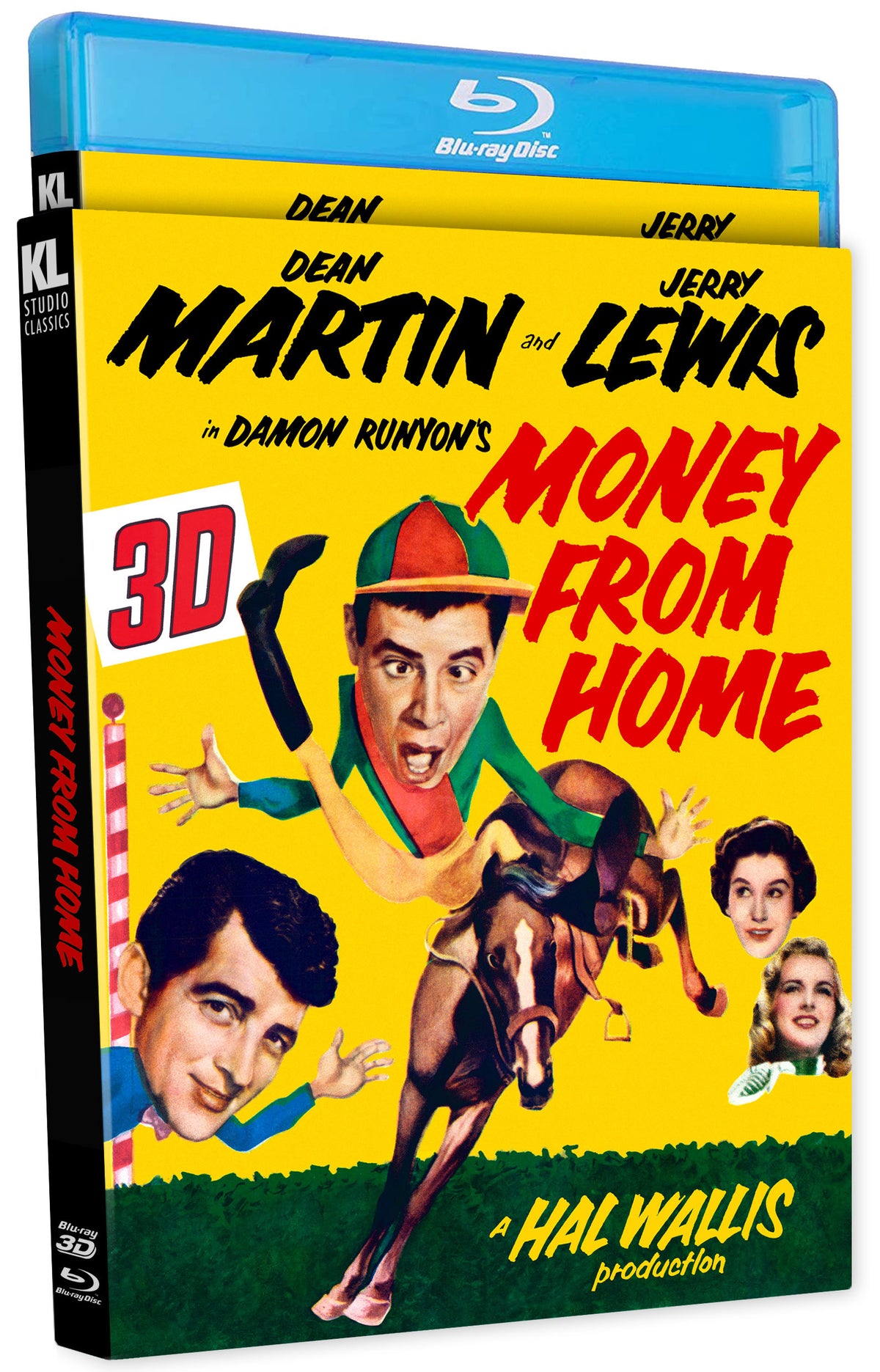 Front cover of Money From Home 3-D [Blu-ray]