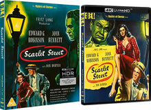 Packshot of Scarlet Street Limited Edition (UK Import) [4K Ultra HD + Region B Blu-ray]