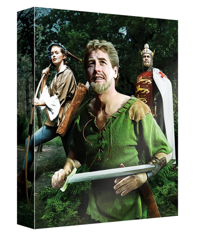 Back cover of The Men of Sherwood Forest Limited Edition (UK Import) [4K Ultra HD + Blu-ray]