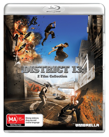Front case of District 13: 2 Film Collection (2004, 2009) [Blu-ray]