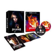 Box contents of Spellbinder (1988) Limited Edition Hardbox [4K Ultra HD + Blu-ray] (Australian Import)