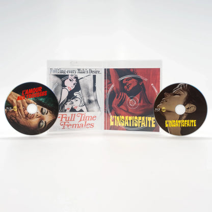 Packshot of L'insatisfaite + L'amour aux trousses [Blu-ray]