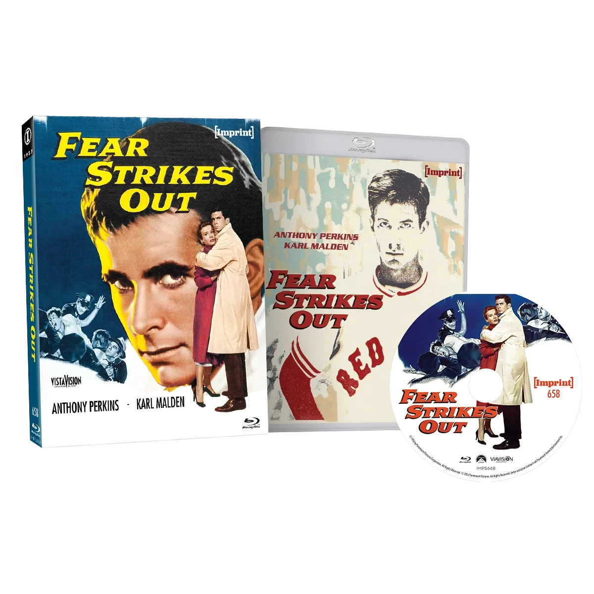 Packshot of Fear Strikes Out (1957) Limited Edition [Blu-ray]