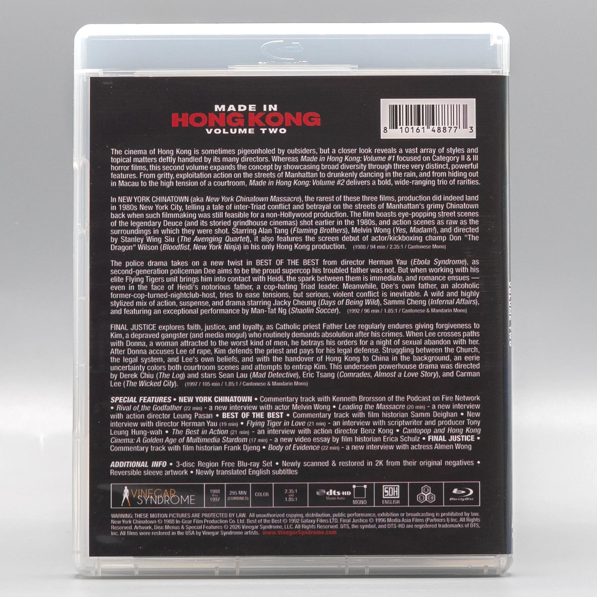 Back case of Made in Hong Kong: Volume #2 [Blu-ray Set]