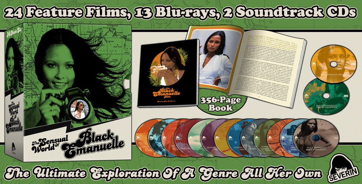 Box contents of The Sensual World Of Black Emanuelle [Blu-ray Set]