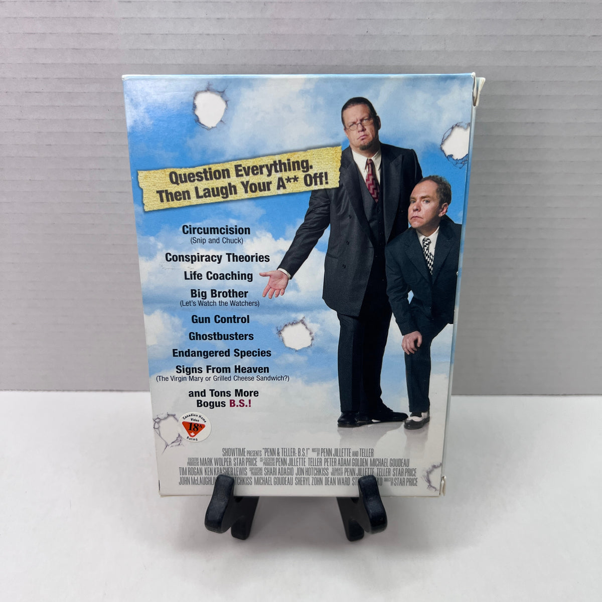 Back cover of Pre-Owned | Penn & Teller: B.S.! The Complete Third Season [DVD]