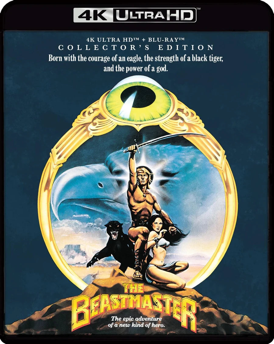 Front case of The Beastmaster Collector's Edition [4K Ultra HD + Blu-ray]