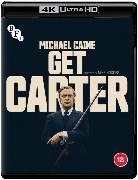 Front cover of Get Carter Standard Edition (UK Import) [4K Ultra HD + Region B Blu-ray]