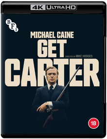 Front cover of Get Carter Standard Edition (UK Import) [4K Ultra HD + Region B Blu-ray]