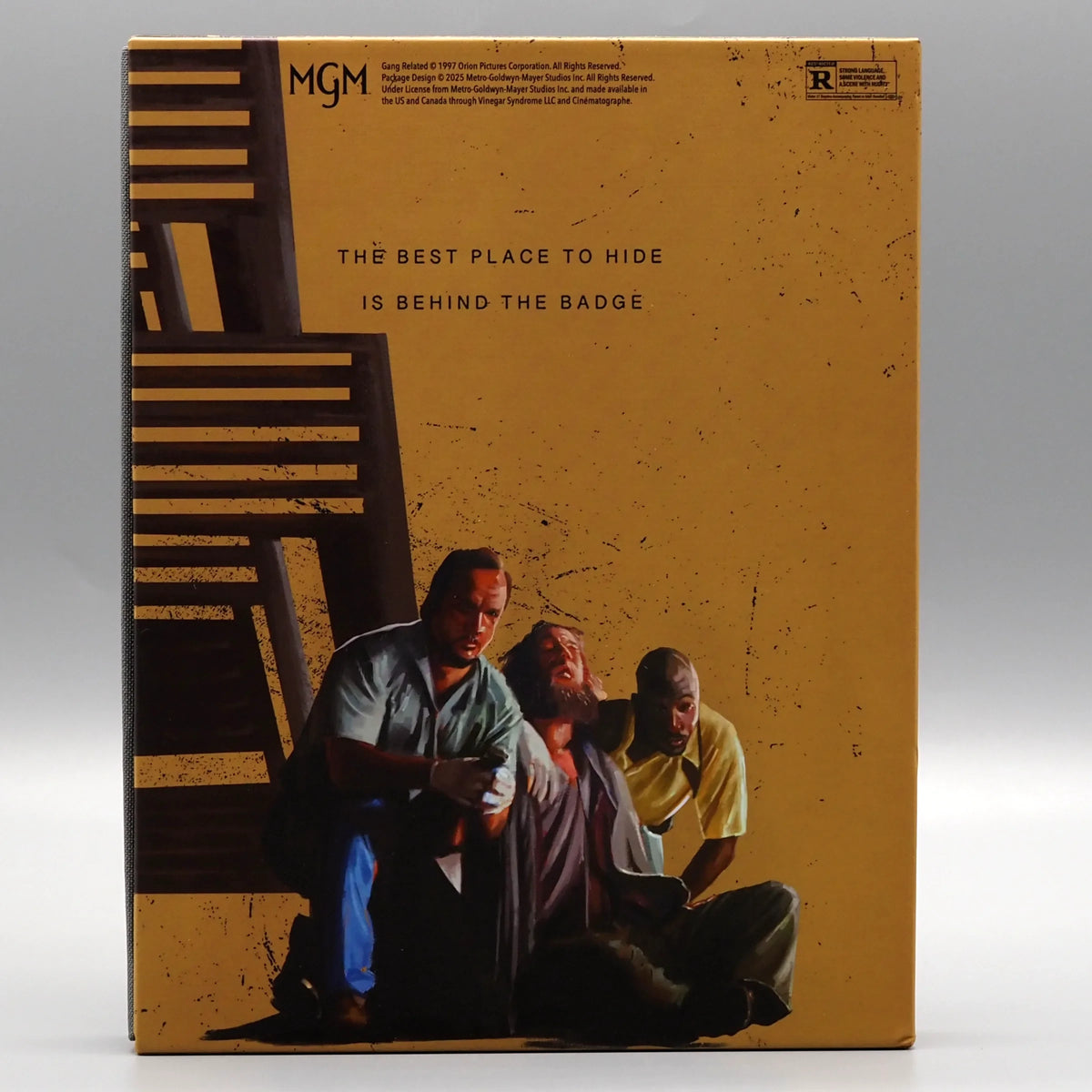 Back slipcase 2 of Gang Related [Blu-ray]