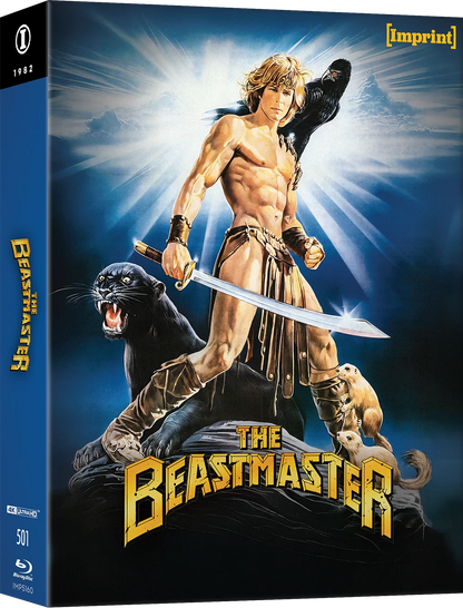 Front cover of The Beastmaster (1982) Steelbook Lenticular Hardcase [4K Ultra HD + Blu-ray] (Australian Import)