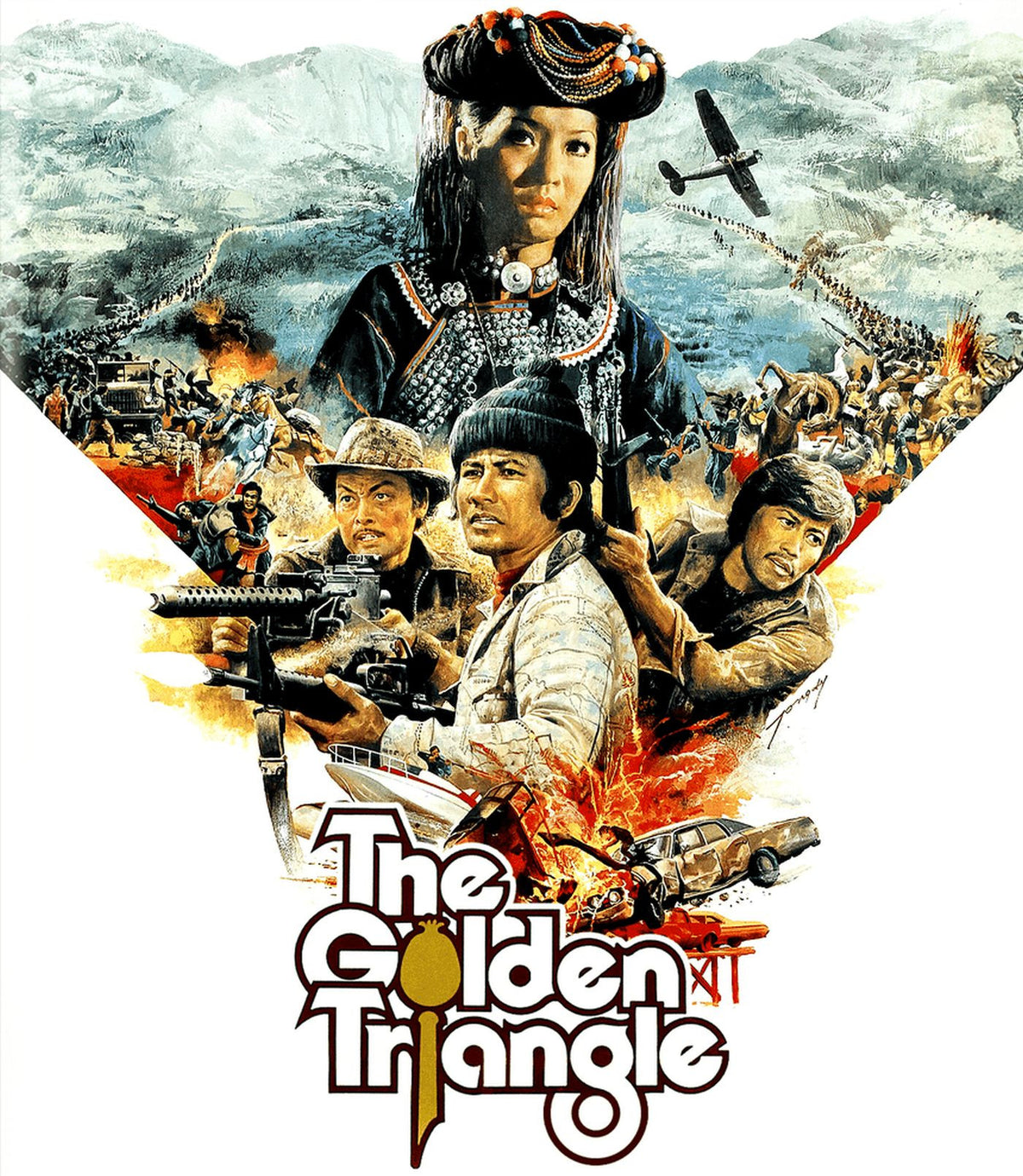 Front cover of The Golden Triangle [Blu-ray]