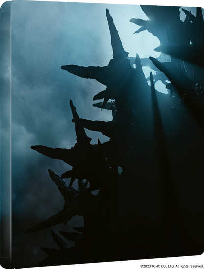 Back cover of Godzilla Minus One Limited Edition Steelbook (UK Import) [4K Ultra HD + Region B Blu-ray]