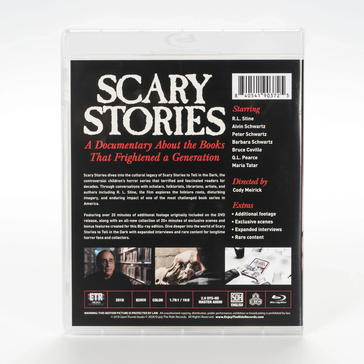 Back case of Scary Stories [Blu-ray]