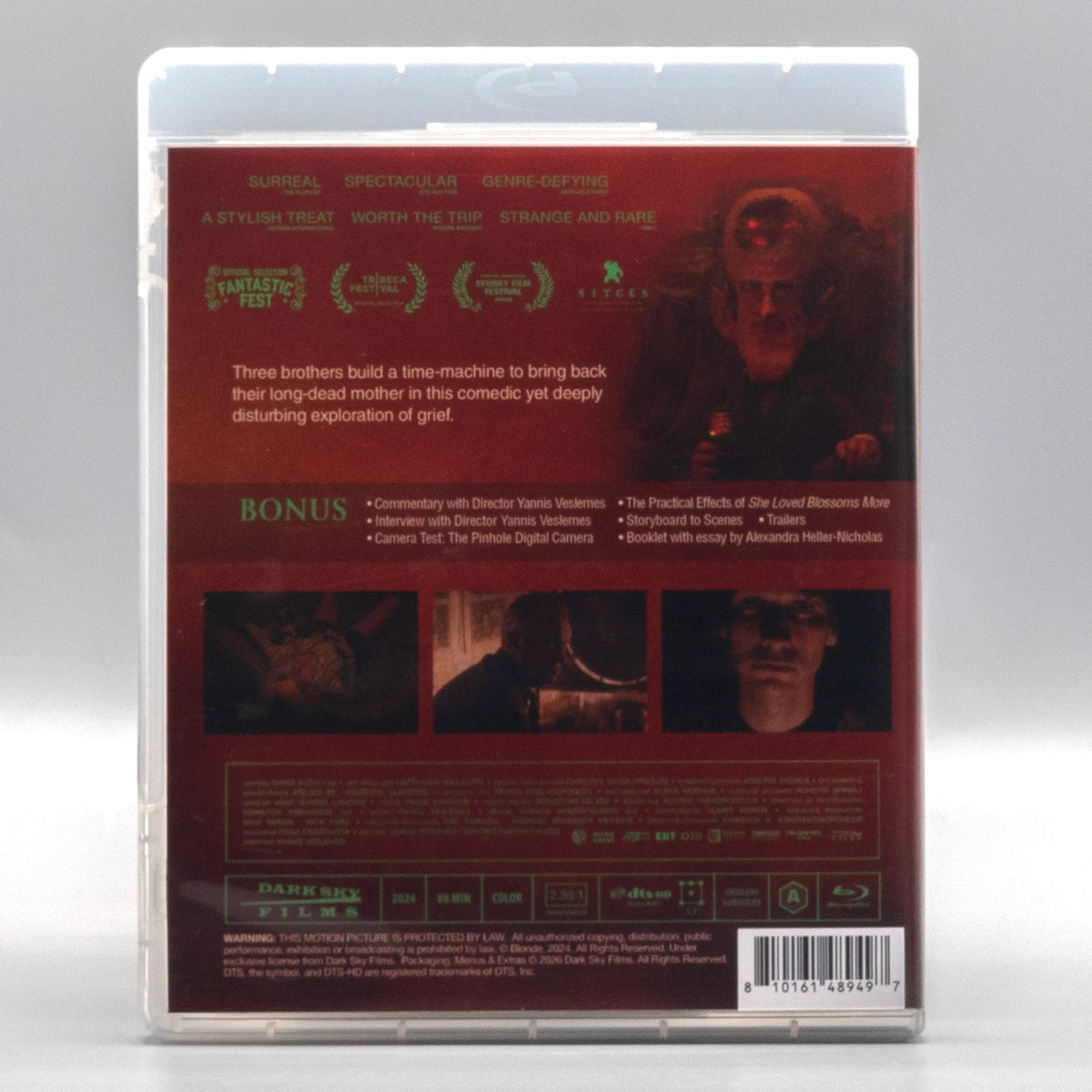Back case of She Loved Blossoms More [Blu-ray]