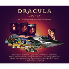 Box contents of Dracula Limited Ultimate Collector's Edition Box [4K Ultra HD] (UK Import)