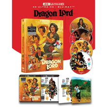 Box contents of Dragon Lord - Deluxe Limited Edition (UK Import) [4K Ultra HD + Region B Blu-ray]