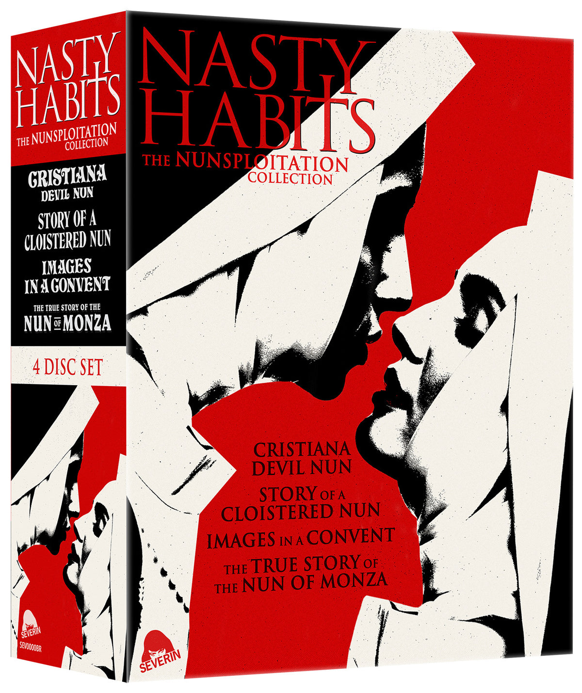 Box art of Nasty Habits: The Nunsploitation Collection [Blu-ray]