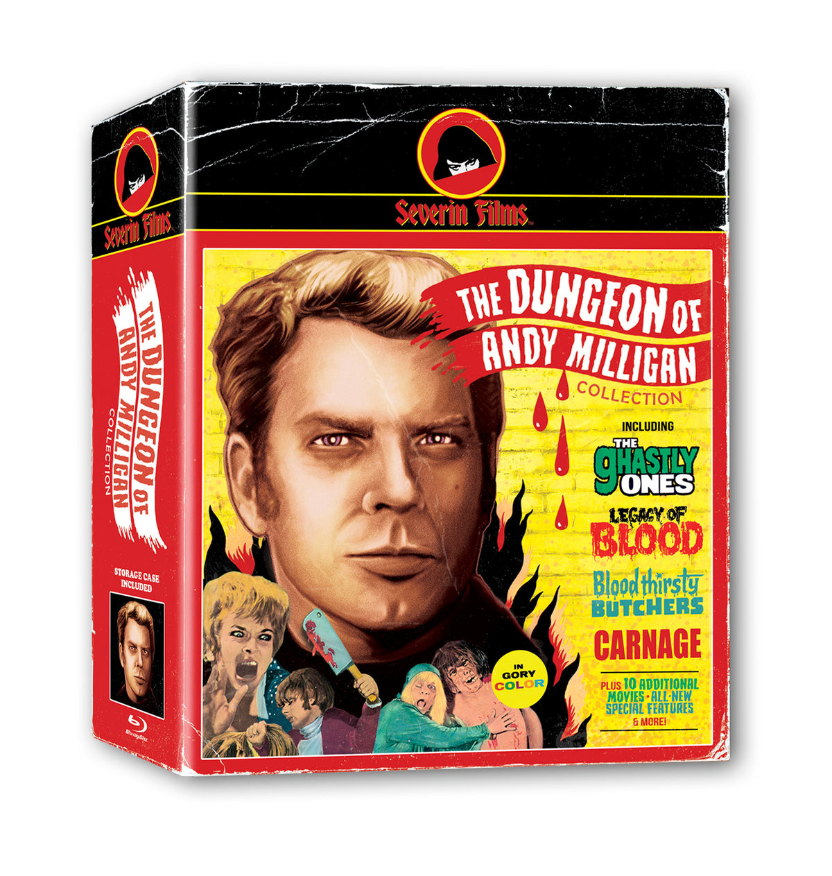 3D art of The Dungeon Of Andy Milligan Collection [Blu-ray]