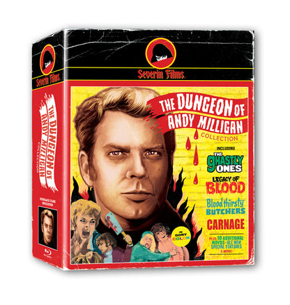 3D art of The Dungeon Of Andy Milligan Collection [Blu-ray]