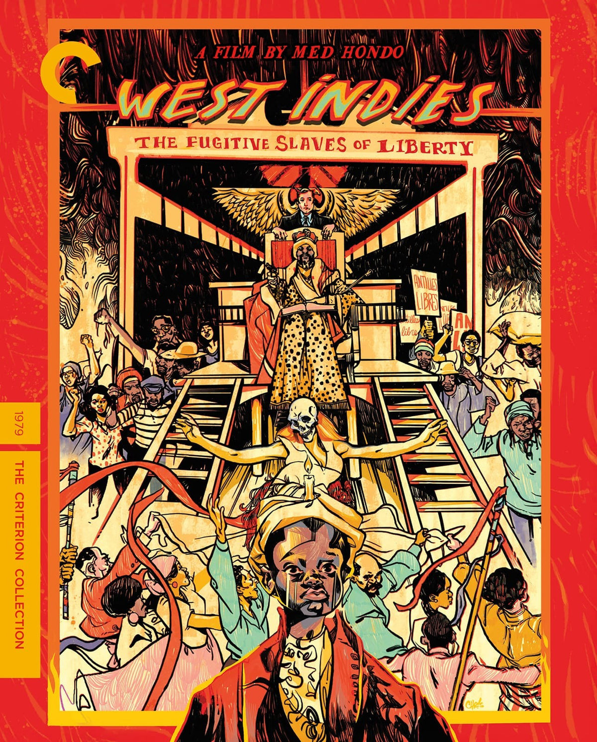 Front cover of West Indies The Fugitive Slaves of Liberty [Blu-ray]