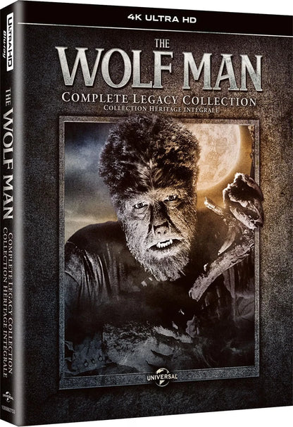 Front cover of The Wolf Man Complete Legacy Collection [4K Ultra HD]
