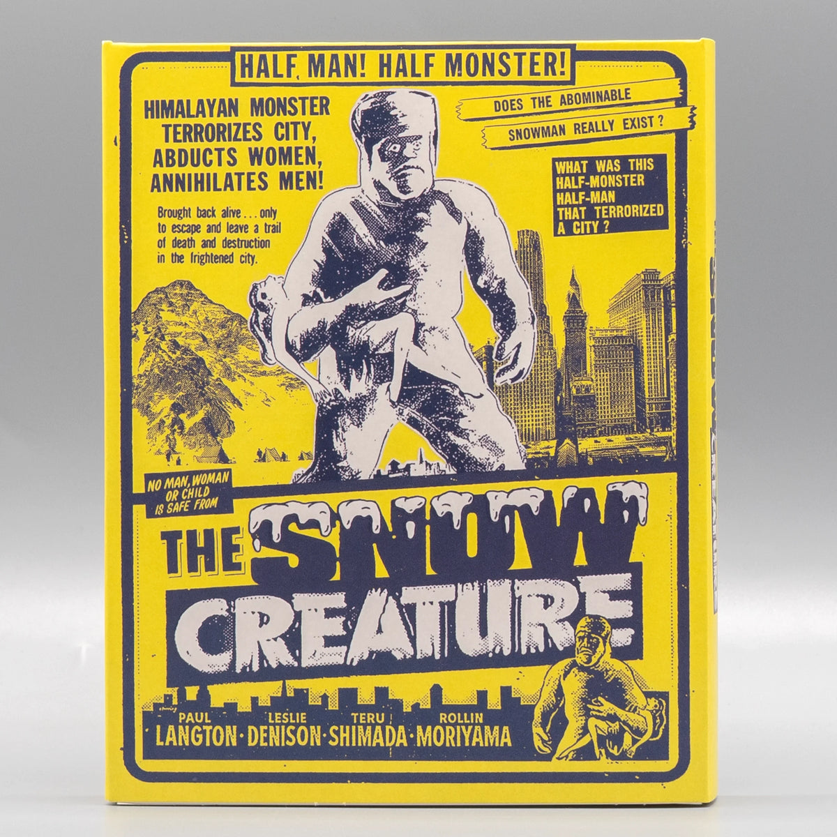 Front slipcover of The Snow Creature [Blu-ray]